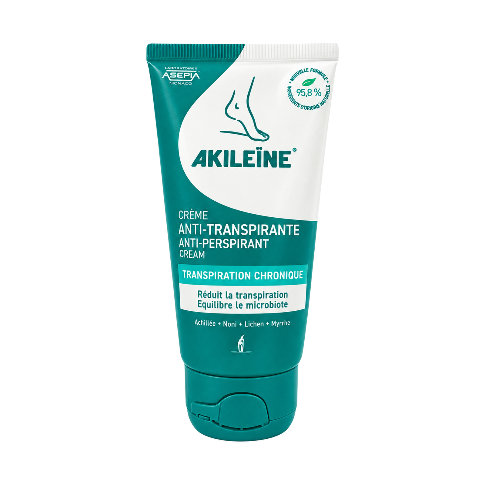 Крем для стопы Akileine Антиперспирант